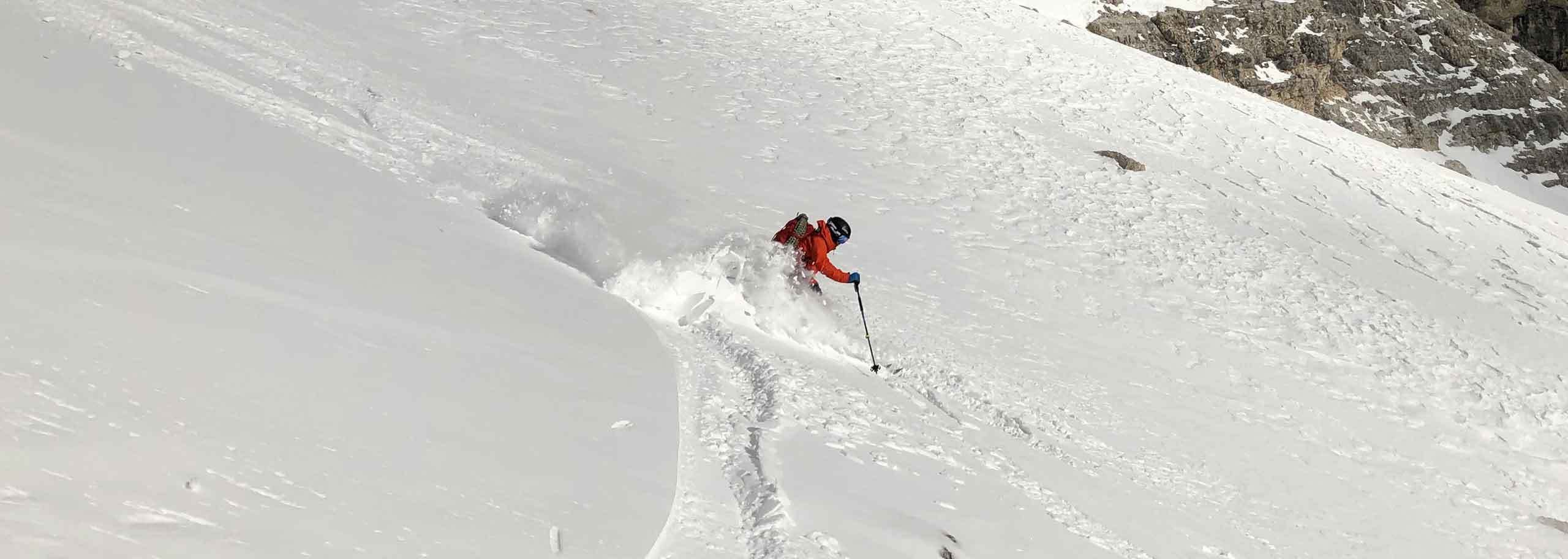Sci Freeride a Obereggen, Escursioni di Sci Fuoripista in Latemar