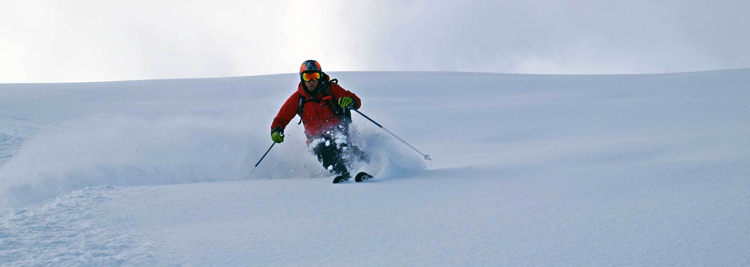Off-piste Skiing in Majelletta - Passo Lanciano with Mountain Guide