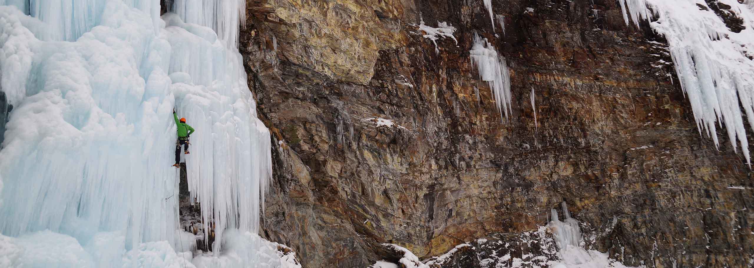 Ice Climbing in Livigno with a Mountain Guide