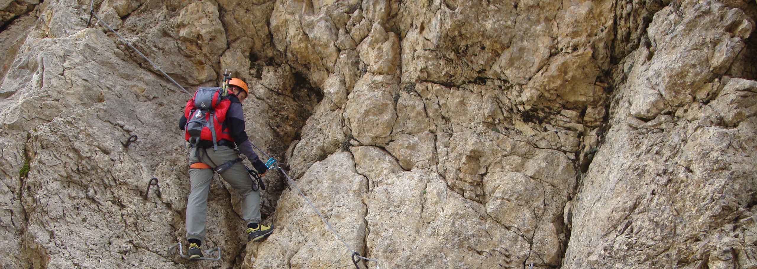 Via Ferrata in Carezza, Guided Ferrata Trips in Catinaccio