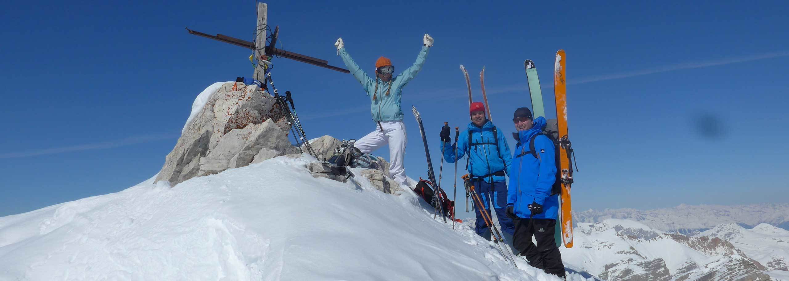 Sci Alpinismo in Dolomiti, Itinerari e Corsi Scialpinistici