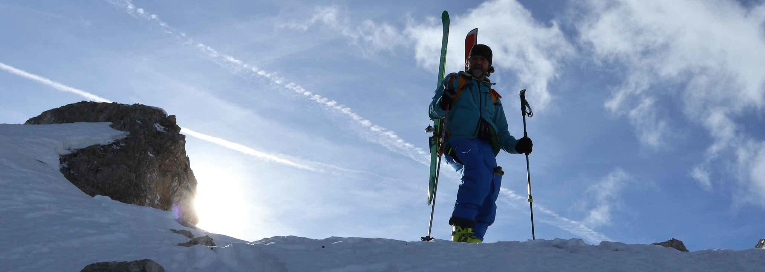 Sci Alpinismo a Bardonecchia con Guida Alpina