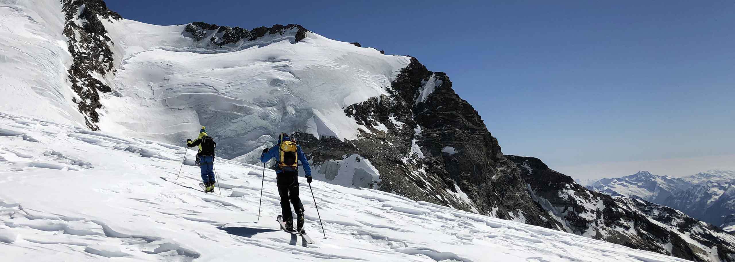 Sci Alpinismo con Guida Alpina a Gressoney, Monte Rosa