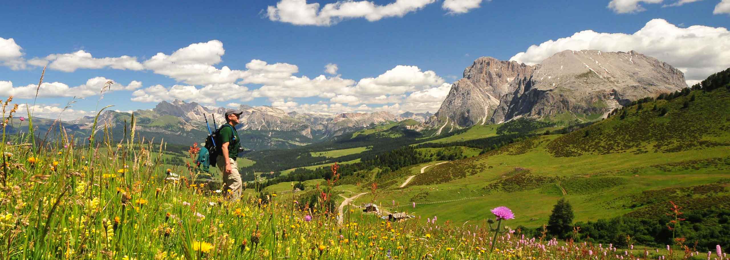 Trekking with a Mountain Guide in the Alpe di Siusi