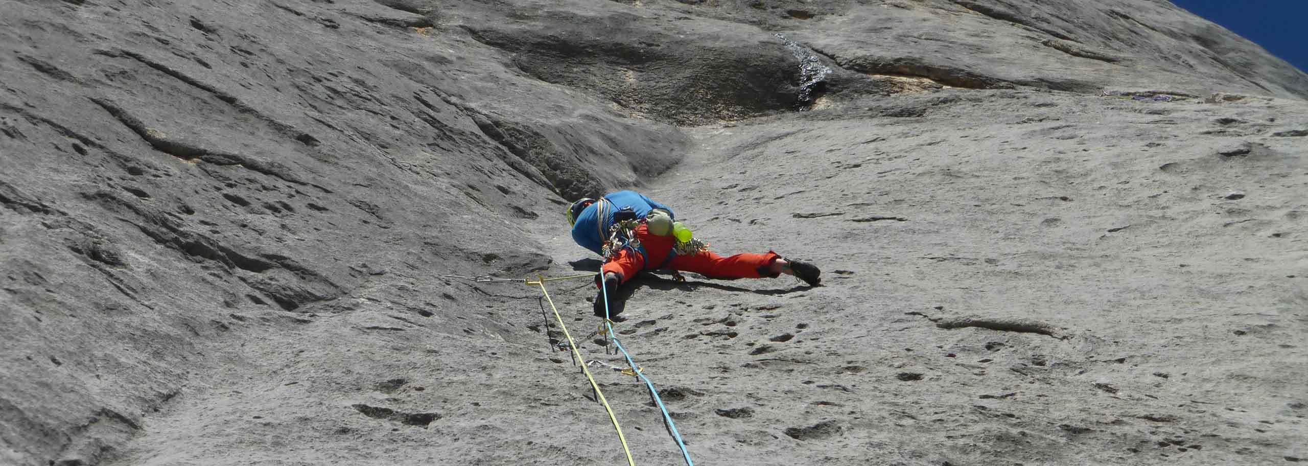 Rock Climbing in Marmolada with Mountain Guide