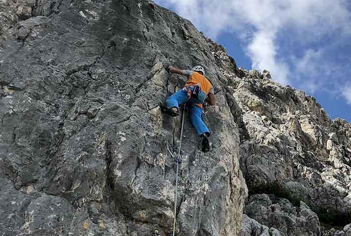 Rock Climbing Falcade
