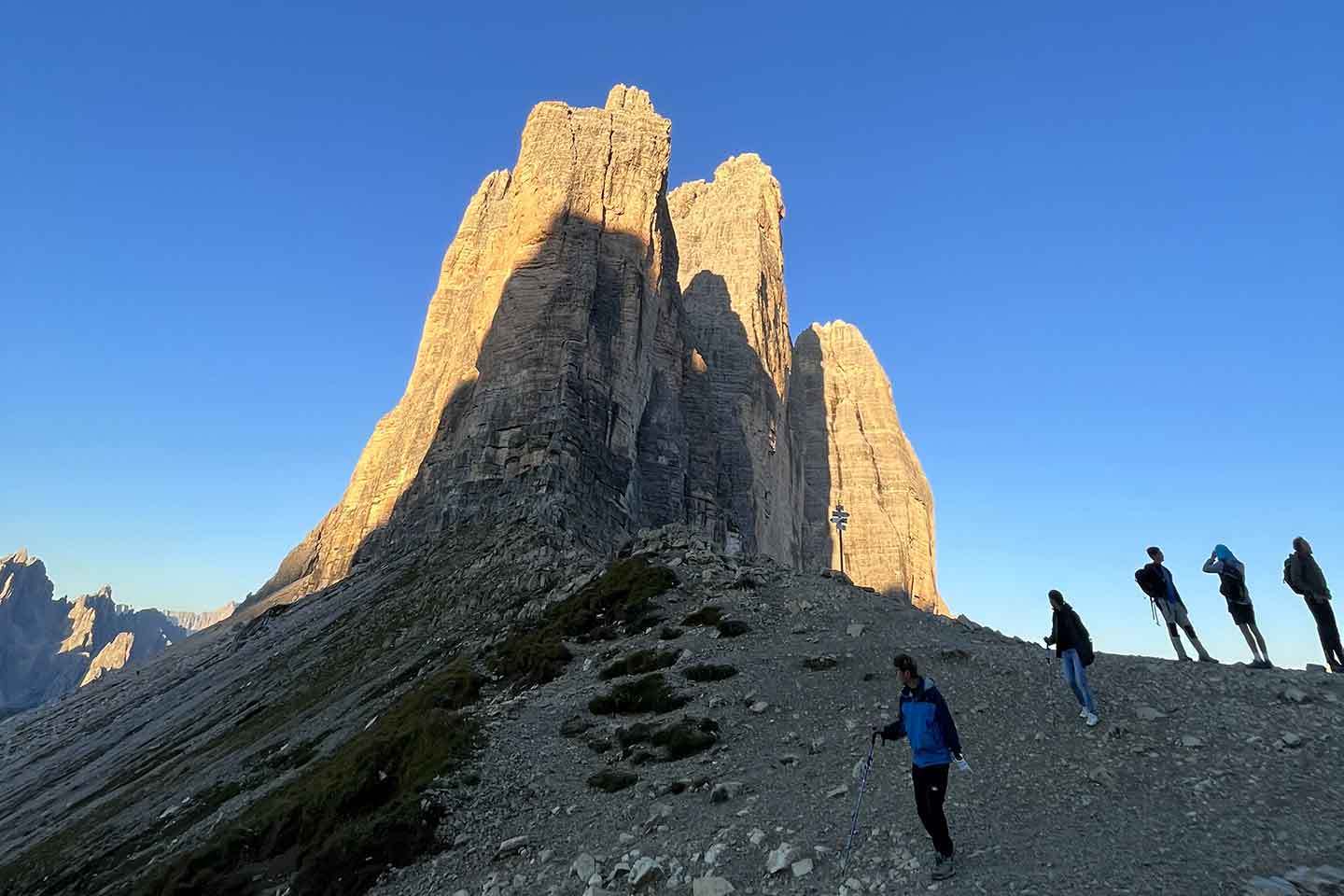 De Luca-Innerkofler Via Ferrata to Mount Paterno