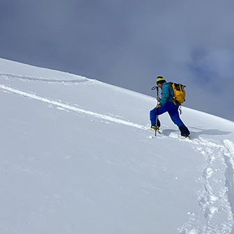 Ski Touring in Aosta Valley to Testa Bernarda