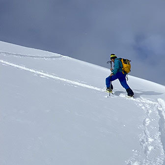 Sci Alpinismo alla Testa Bernarda