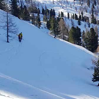 Ski Touring in Courmayeur to Mont Chetif