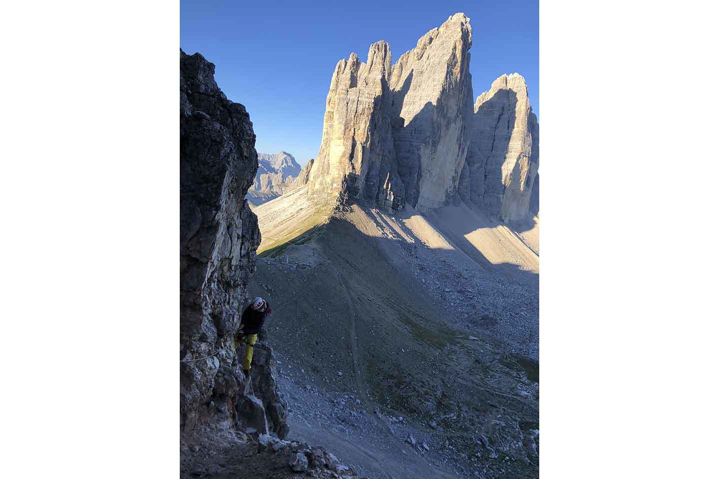 De Luca-Innerkofler Via Ferrata to Mount Paterno