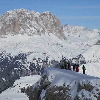 Sci Alpinismo a Cima Undici in Val di Fassa