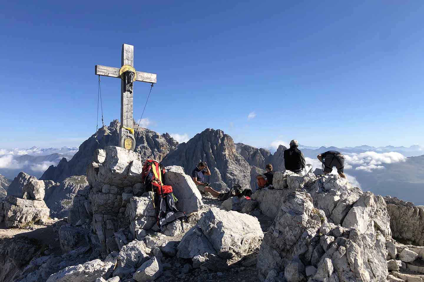 De Luca-Innerkofler Via Ferrata to Mount Paterno