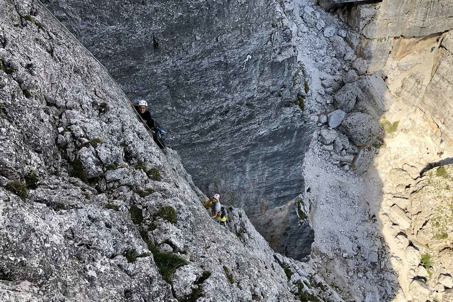 Arrampicata in 5 Torri, Corsi e Vie d'Arrampicata