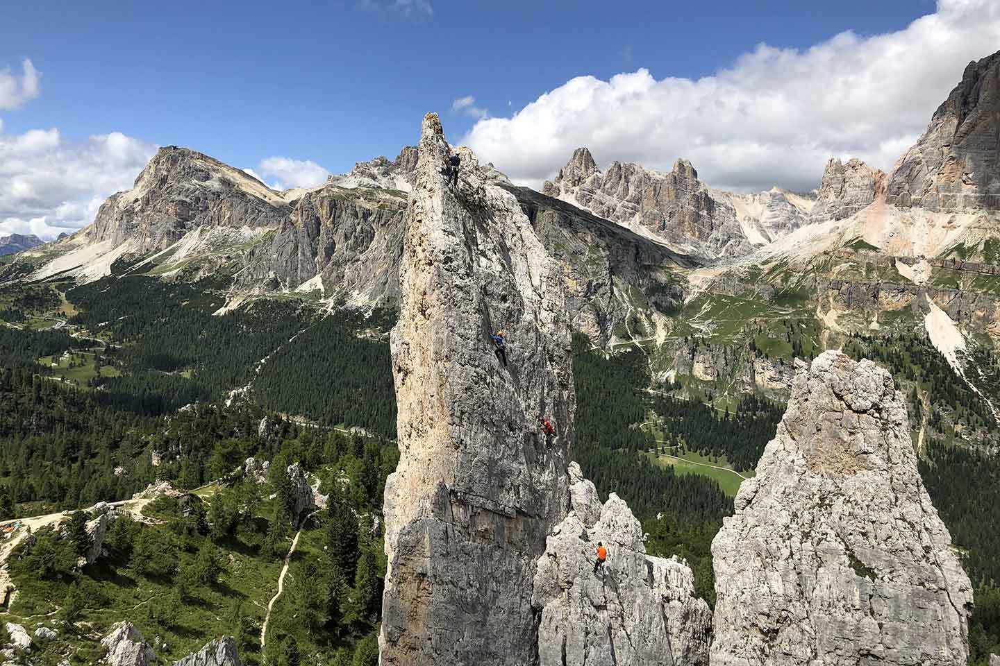 Rock Climbing in 5 Torri