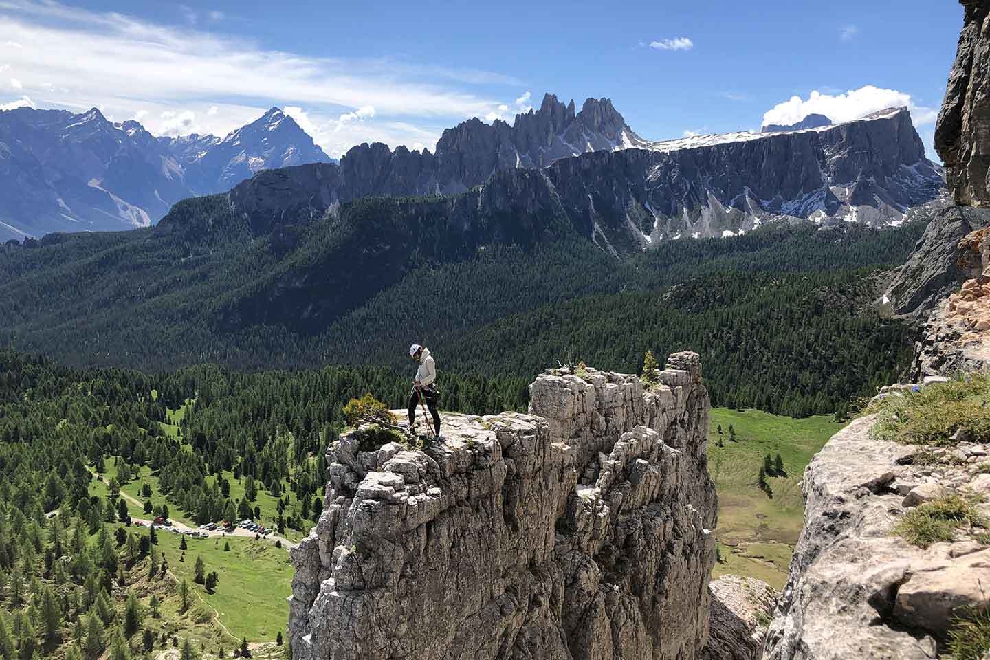 Arrampicata in 5 Torri, Corsi e Vie d'Arrampicata