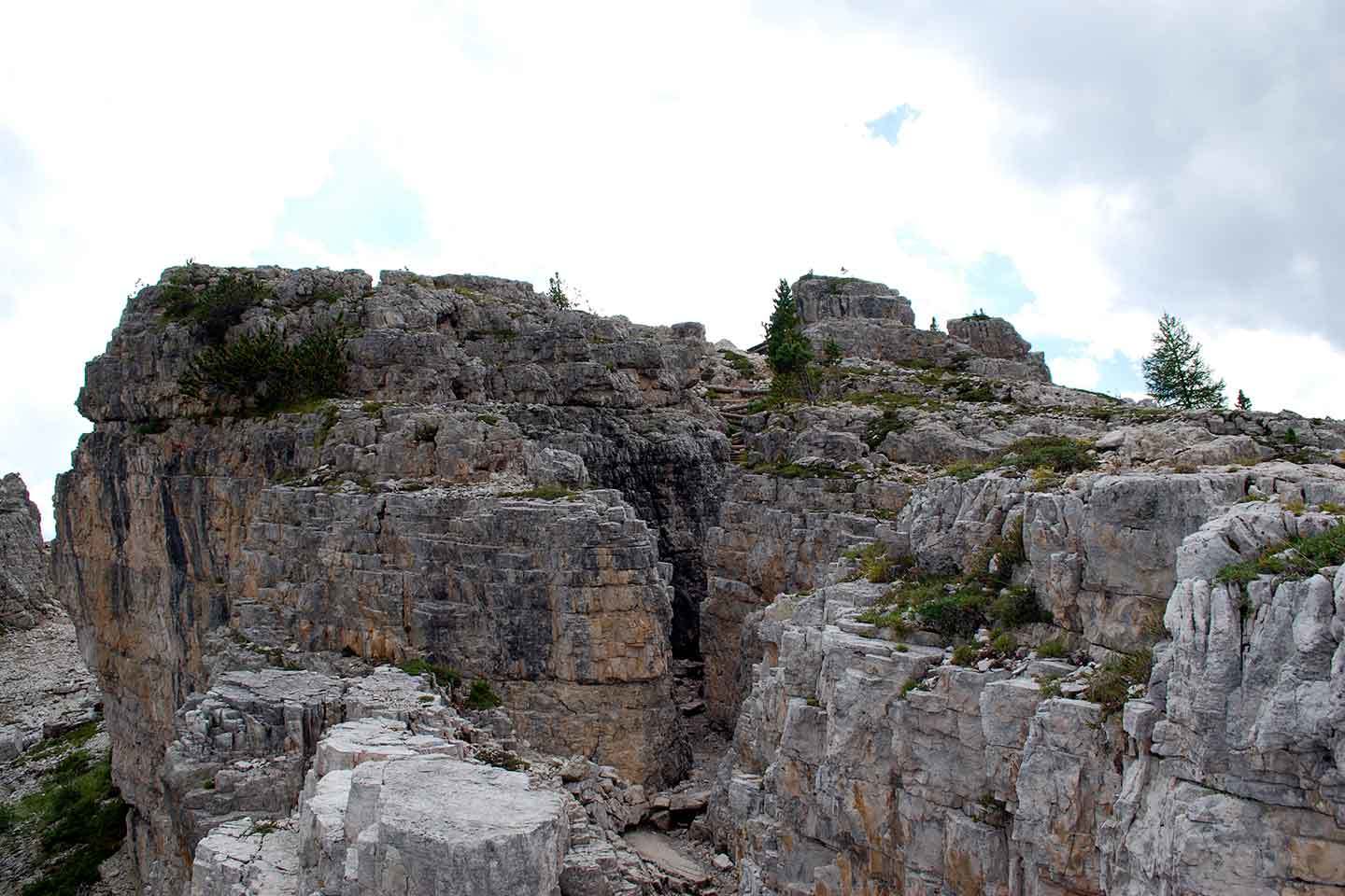 Cinque Torri Loop Tour in the Nuvolau Group