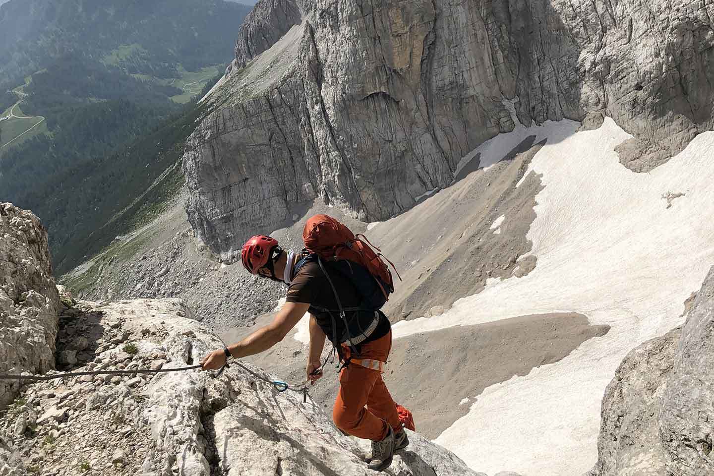 Alleghesi Via Ferrata to Mount Civetta