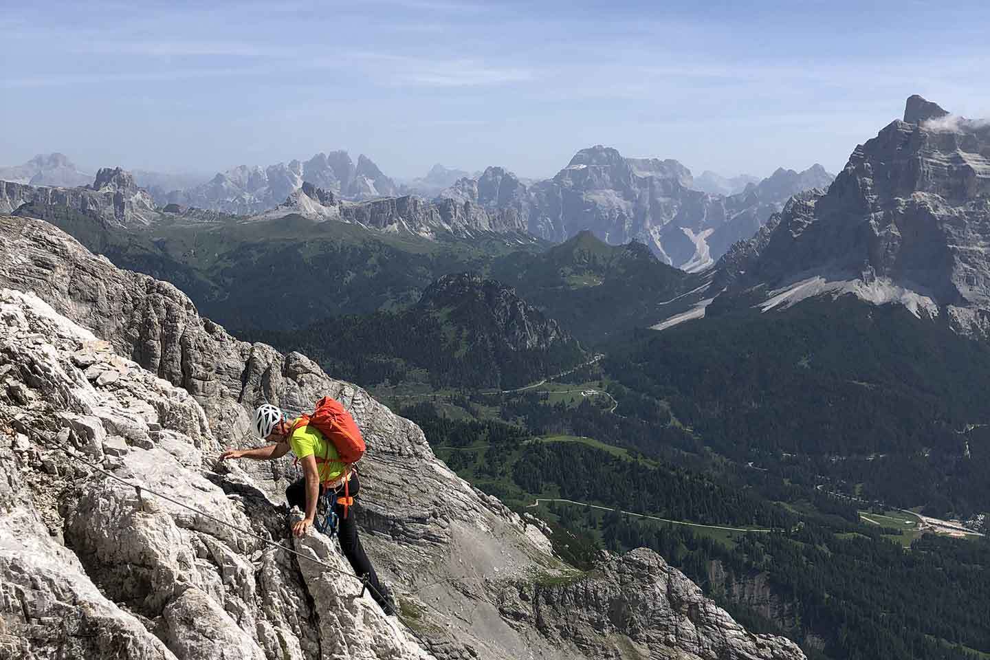 Alleghesi Via Ferrata to Mount Civetta