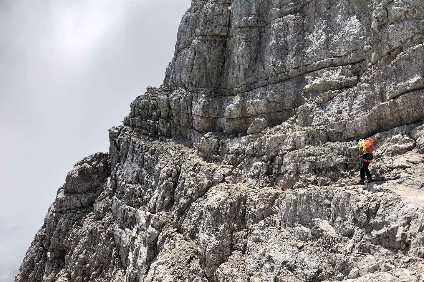 Ferrata degli Alleghesi al Monte Civetta