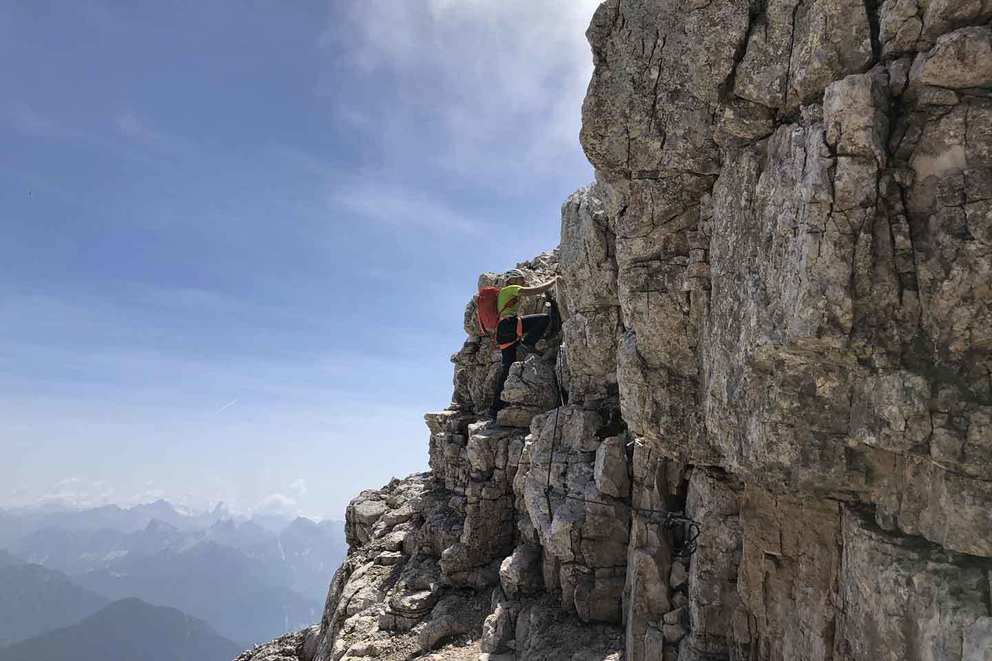 Alleghesi Via Ferrata to Mount Civetta