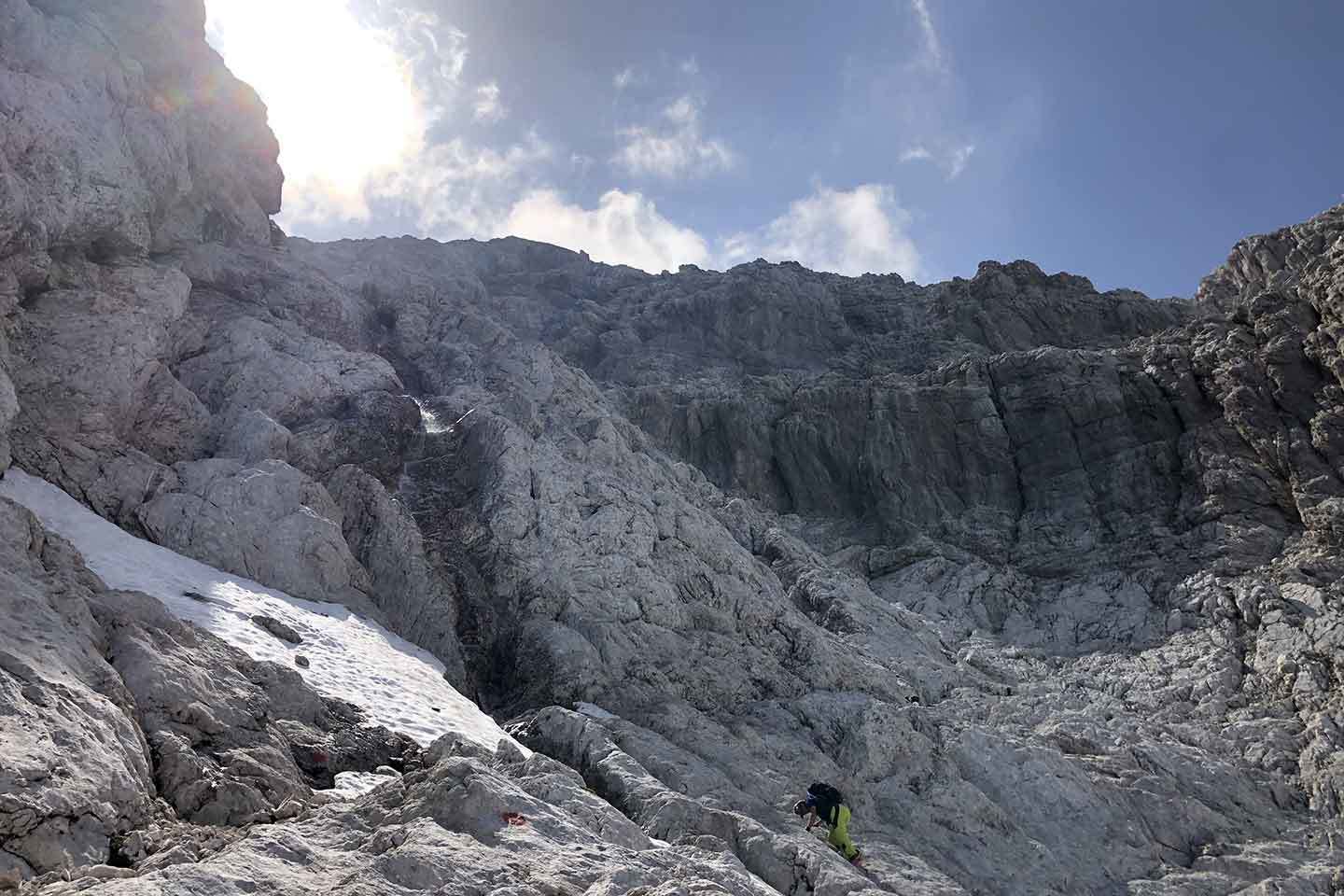 Ferrata degli Alleghesi al Monte Civetta