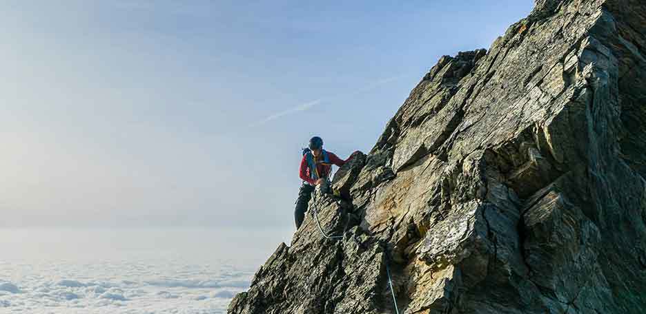 Carè Alto East Ridge Ascent