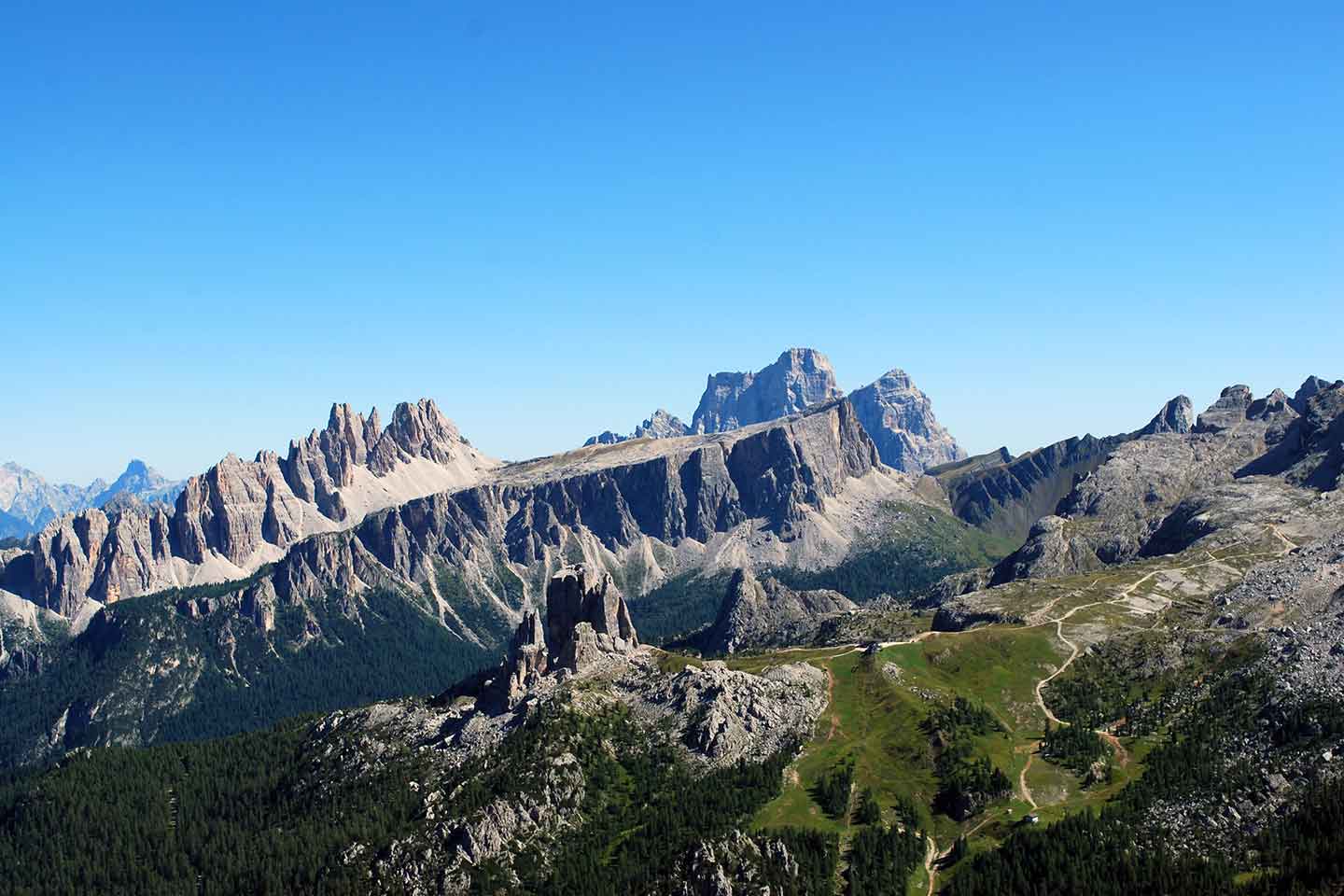 Ferrata degli Alpini al Col dei Bos