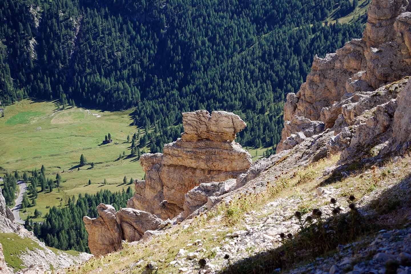 Ferrata degli Alpini al Col dei Bos