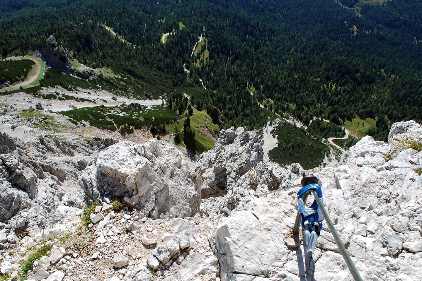 Via Ferrata Olivieri to Punta Anna in Tofana di Mezzo