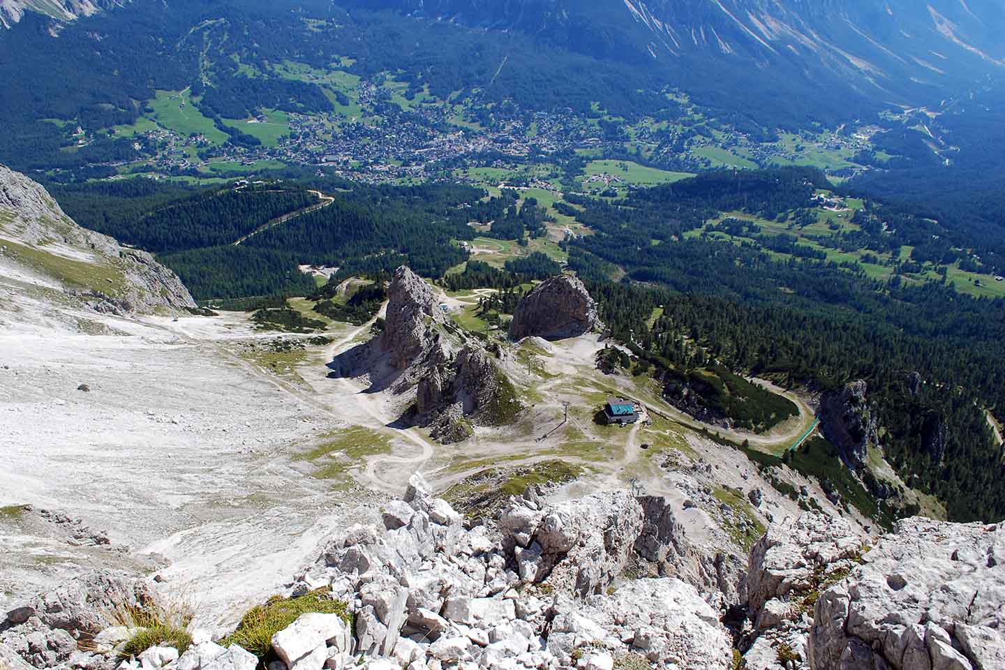 Via Ferrata Olivieri to Punta Anna in Tofana di Mezzo