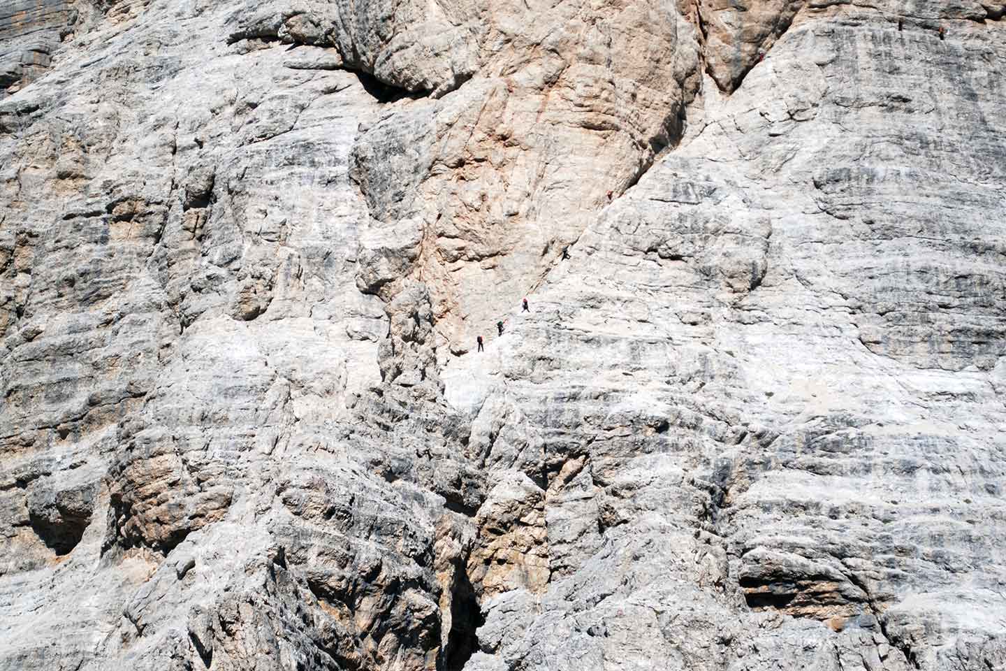 Via Ferrata Olivieri to Punta Anna in Tofana di Mezzo