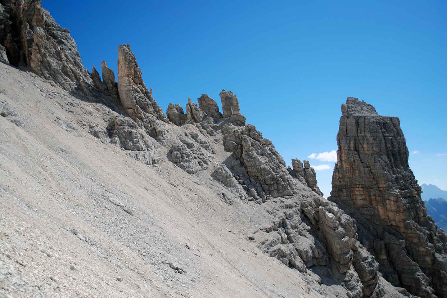 Via Ferrata Olivieri to Punta Anna in Tofana di Mezzo