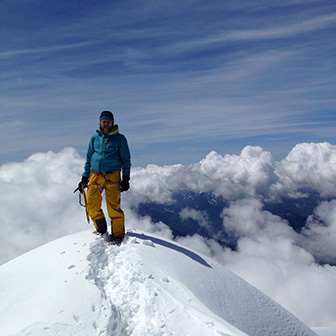 Ski Mountaineering to the Top of Antelao Mountain