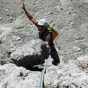 Hartman-Krauss Climbing Route to Campanile Alto