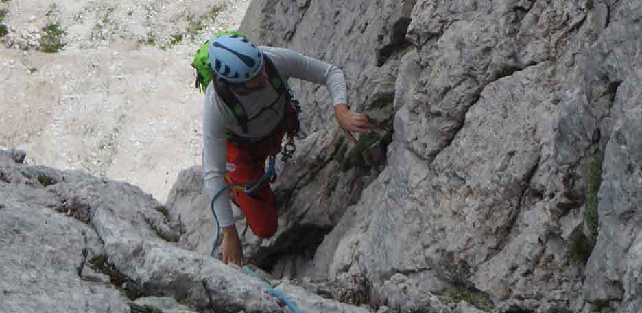 Spigolo Nord del Crozzon di Brenta