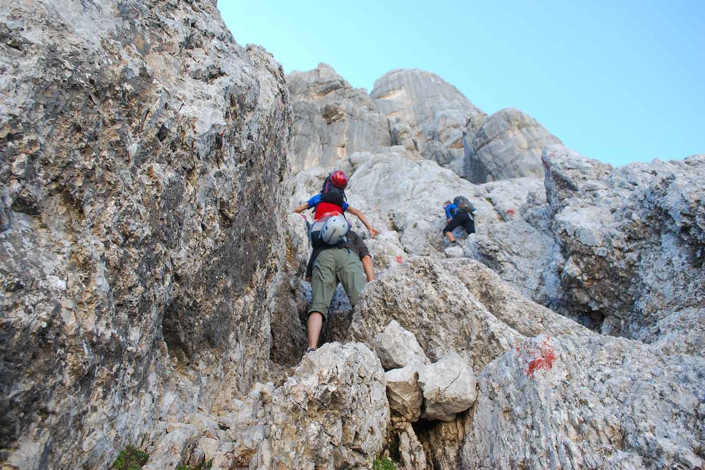 Ferrata Berti alla Croda Marcora