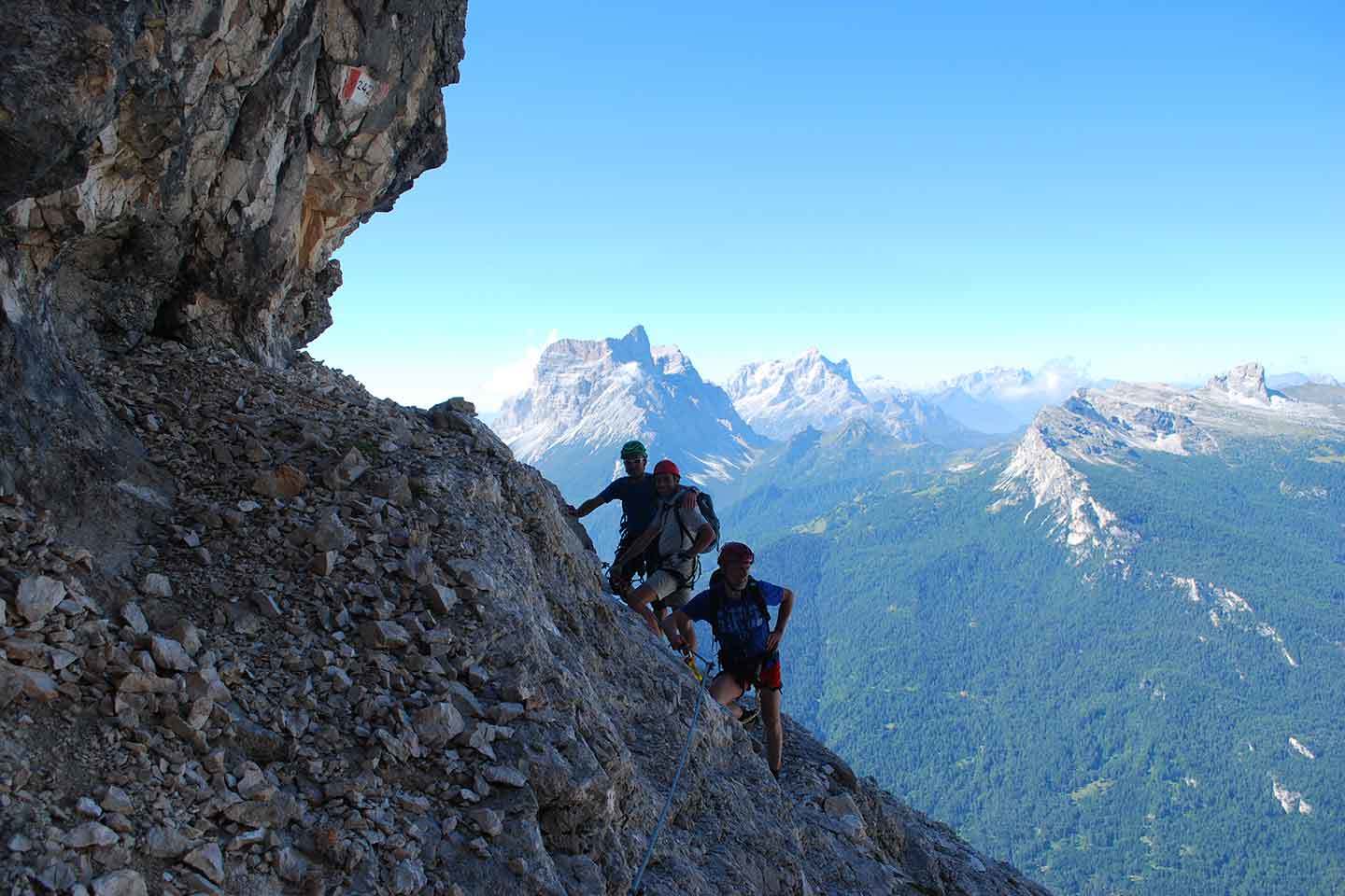 Ferrata Berti alla Croda Marcora