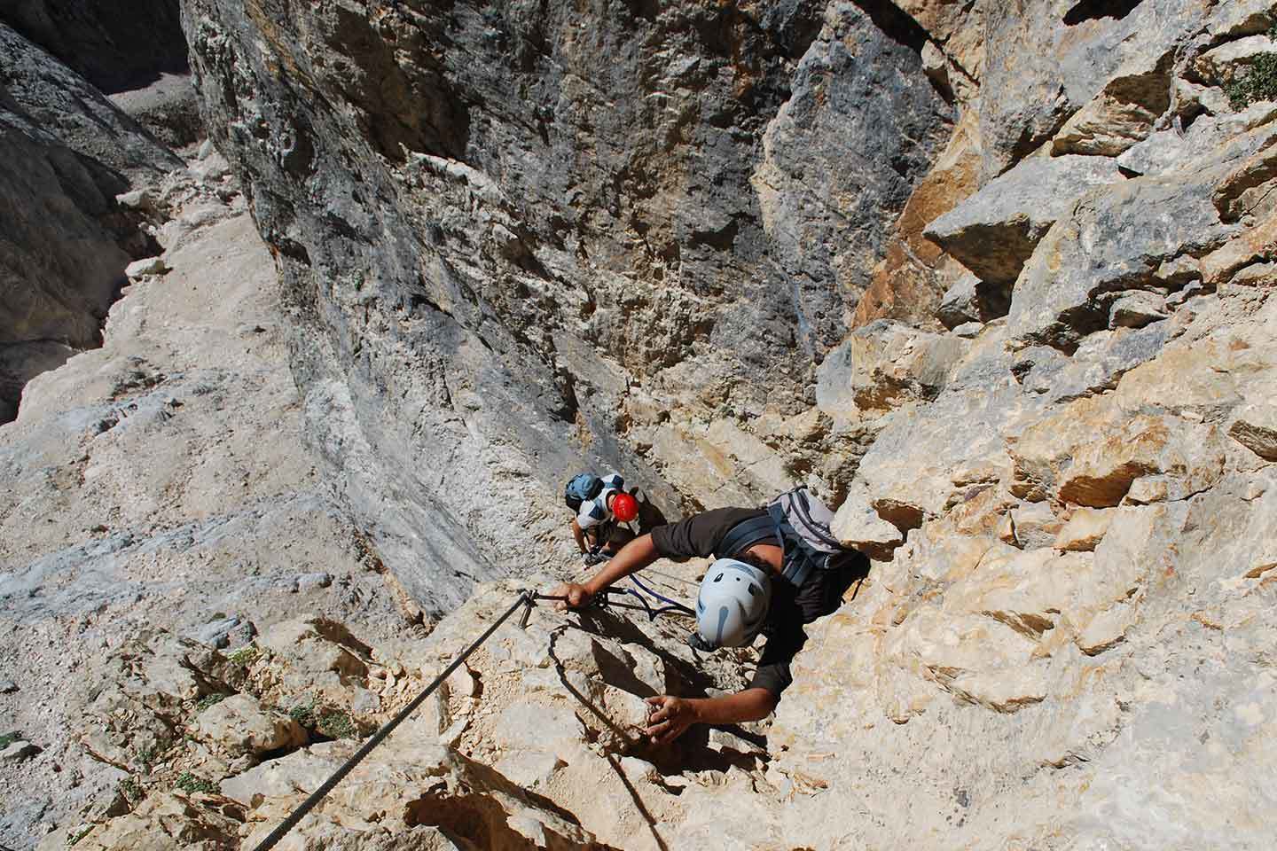 Ferrata Berti alla Croda Marcora