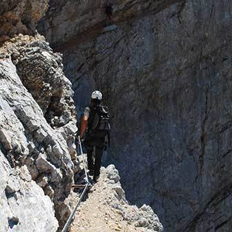 Ferrata Berti alla Croda Marcora