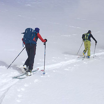 Ski Mountaineering to Monte Blockhaus from Decontra