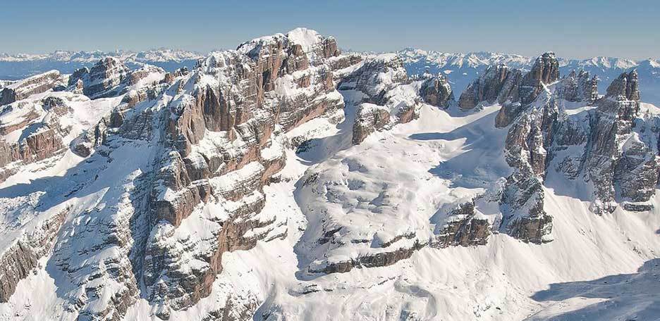 Sci Alpinismo alla Bocchetta Molveno