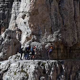 Ferrata delle Bocchette Centrali