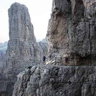 Via Ferrata Bocchette Centrali & Bocchette Alte, Tour di 2 Giorni