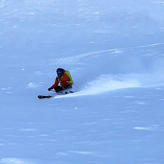 Freeride Skiing in Valtellina, Off-piste Skiing in Cima Piazzi