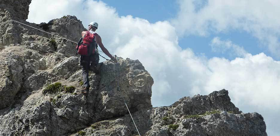 Ferrata Bovero al Col Rosà