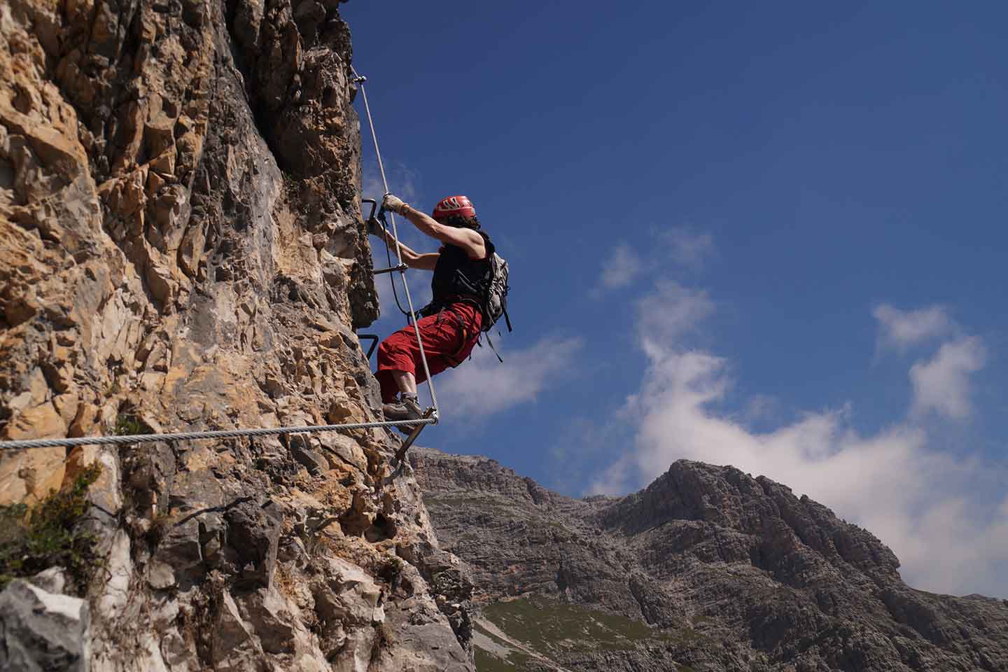 Via Ferrata Ra Bujela to Tofana di Mezzo