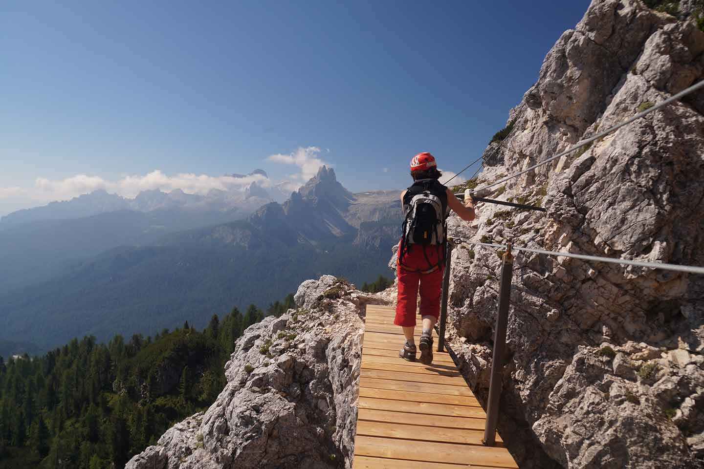 Ferrata Ra Bujela alla Tofana di Mezzo