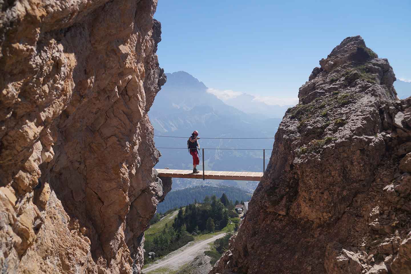 Ferrata Ra Bujela alla Tofana di Mezzo