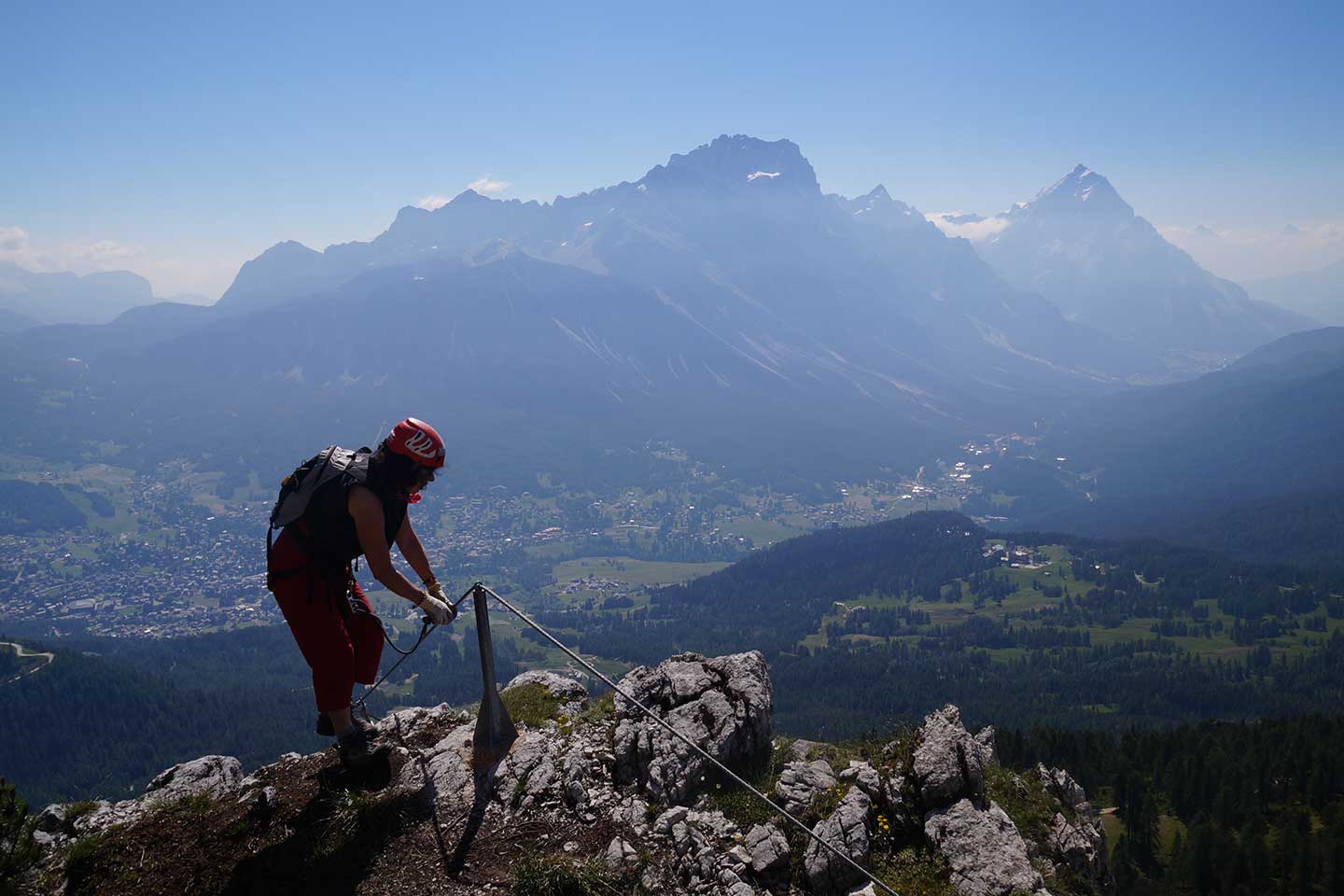 Via Ferrata Ra Bujela to Tofana di Mezzo